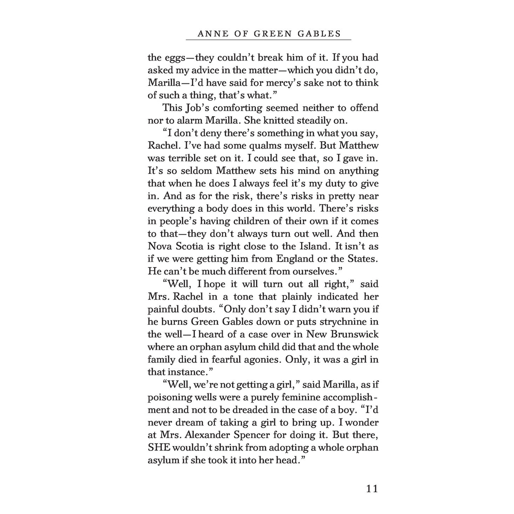Книга на английском языке "Anne of Green Gables", Монтгомери Л. - 10