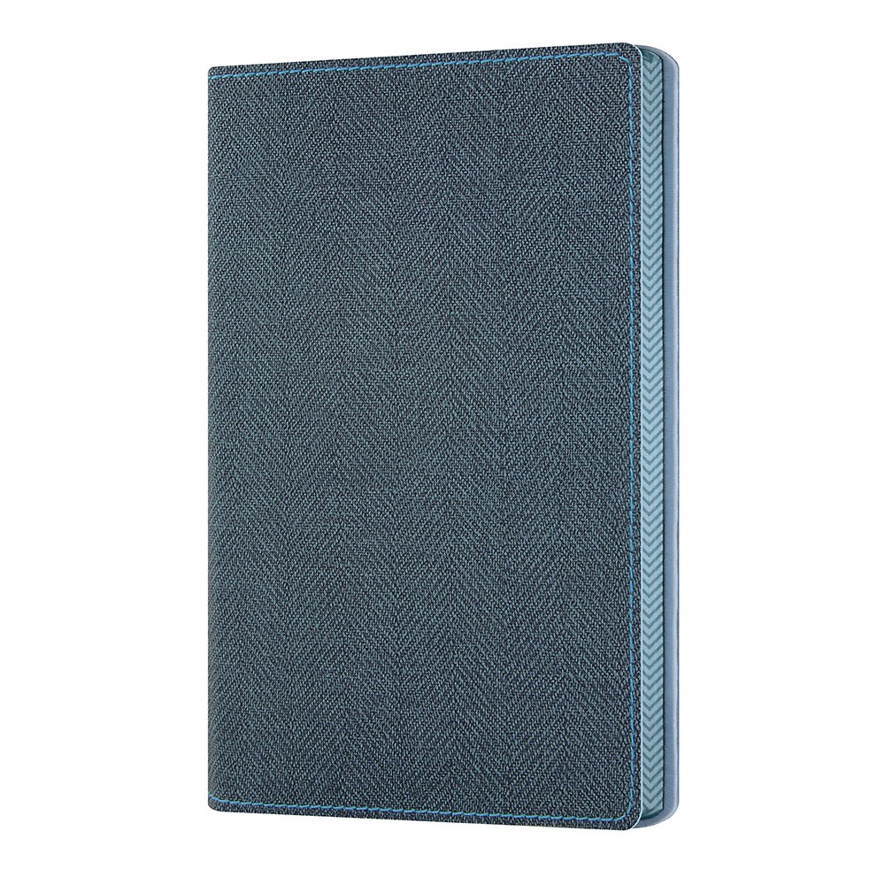 Блокнот Castelli Milano "Harris Slate Blue", A5, 120 листов, линейка, синий - 2