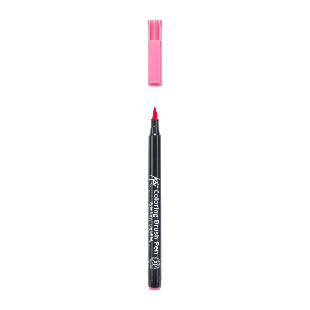 Маркер акварельный "Koi Color Brush", маджента - 3