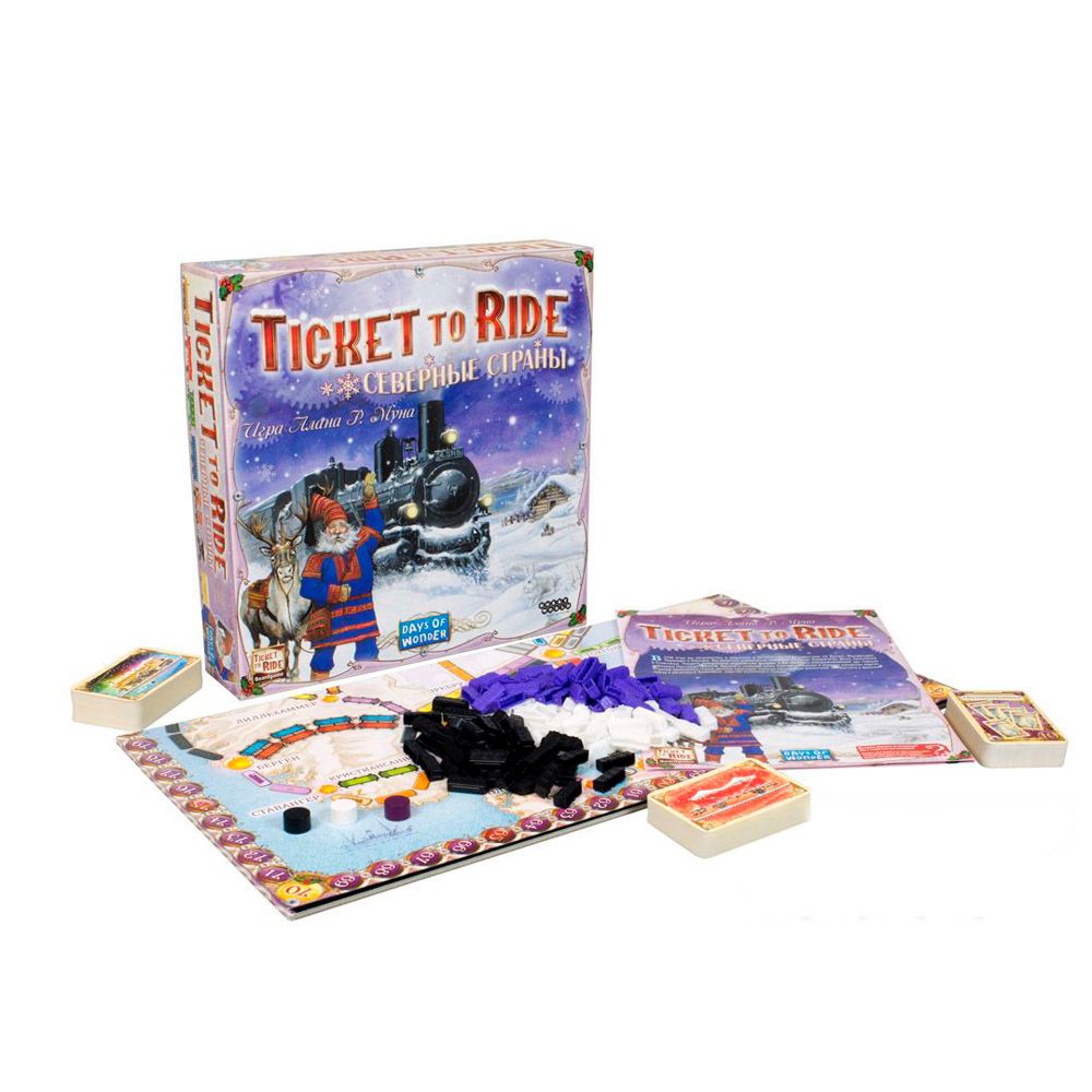 Игра настольная "Ticket to Ride: Северные страны" - 2