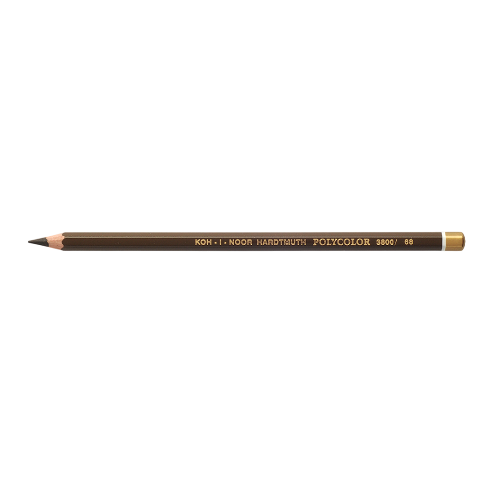 Карандаш цветной Koh-I-Noor "Polycolor 3800", 068 умбра жженая
