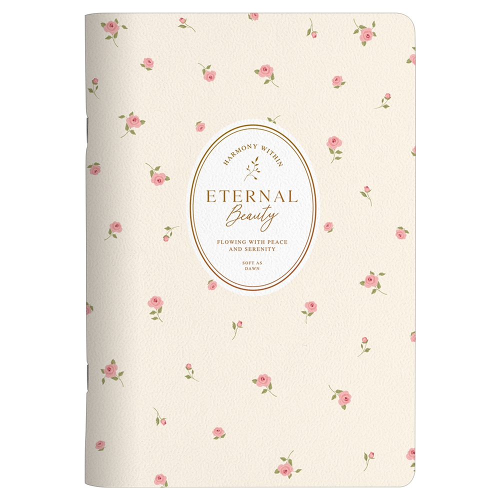 Тетрадь "Posy", А5, 48 листов, клетка, айвори