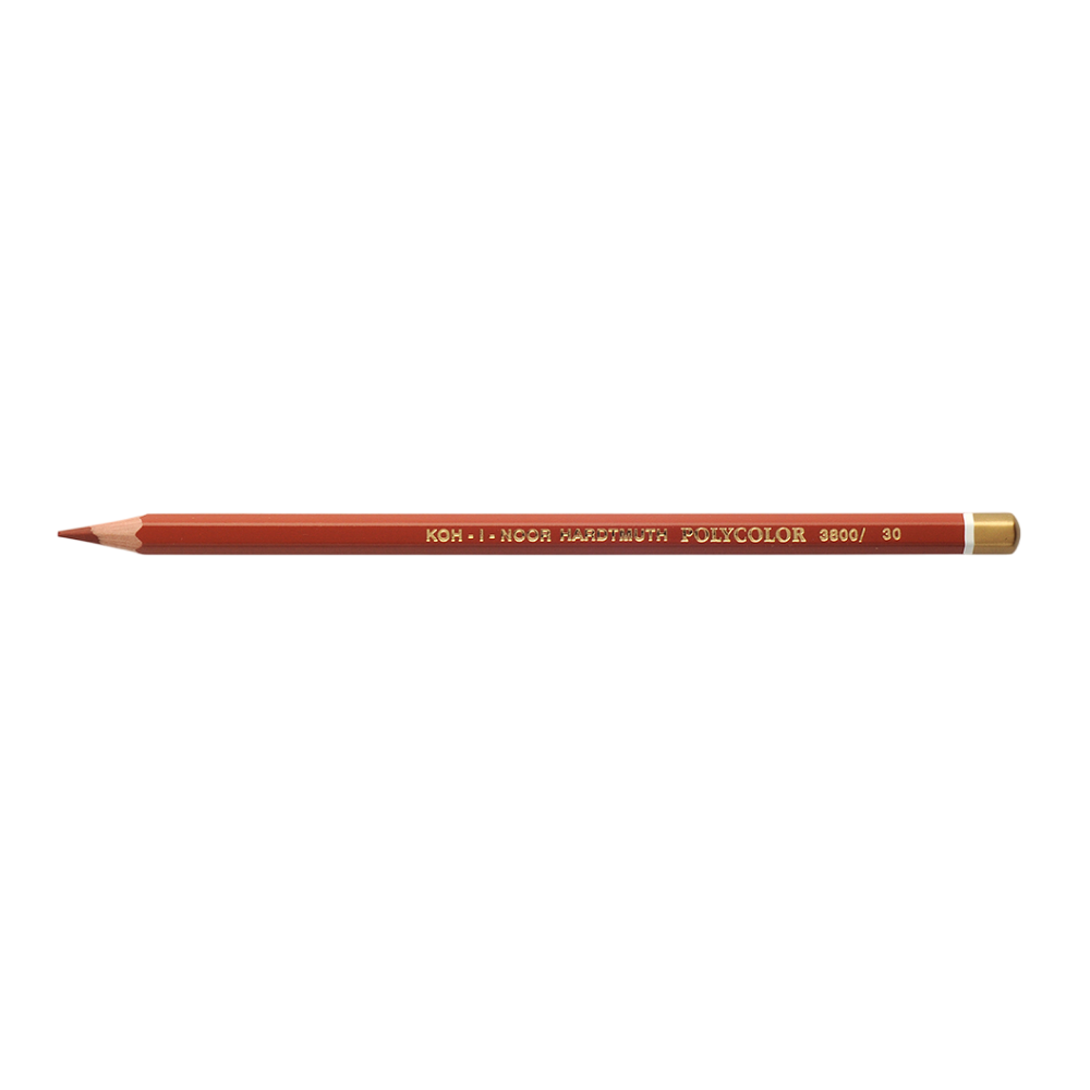Карандаш цветной Koh-I-Noor "Polycolor 3800", 030 красновато-коричневый