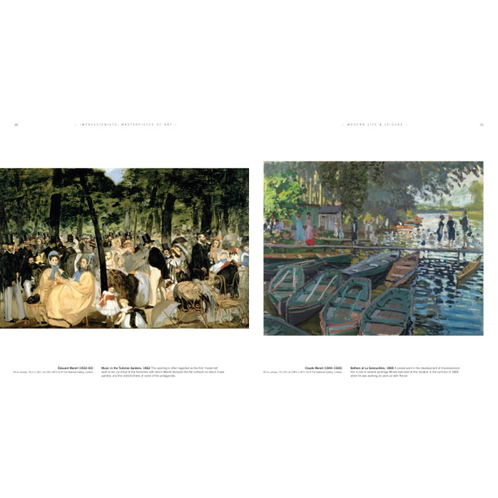 Книга на английском языке "Masterpieces of Art. Impressionists", Michael Robinson - 3