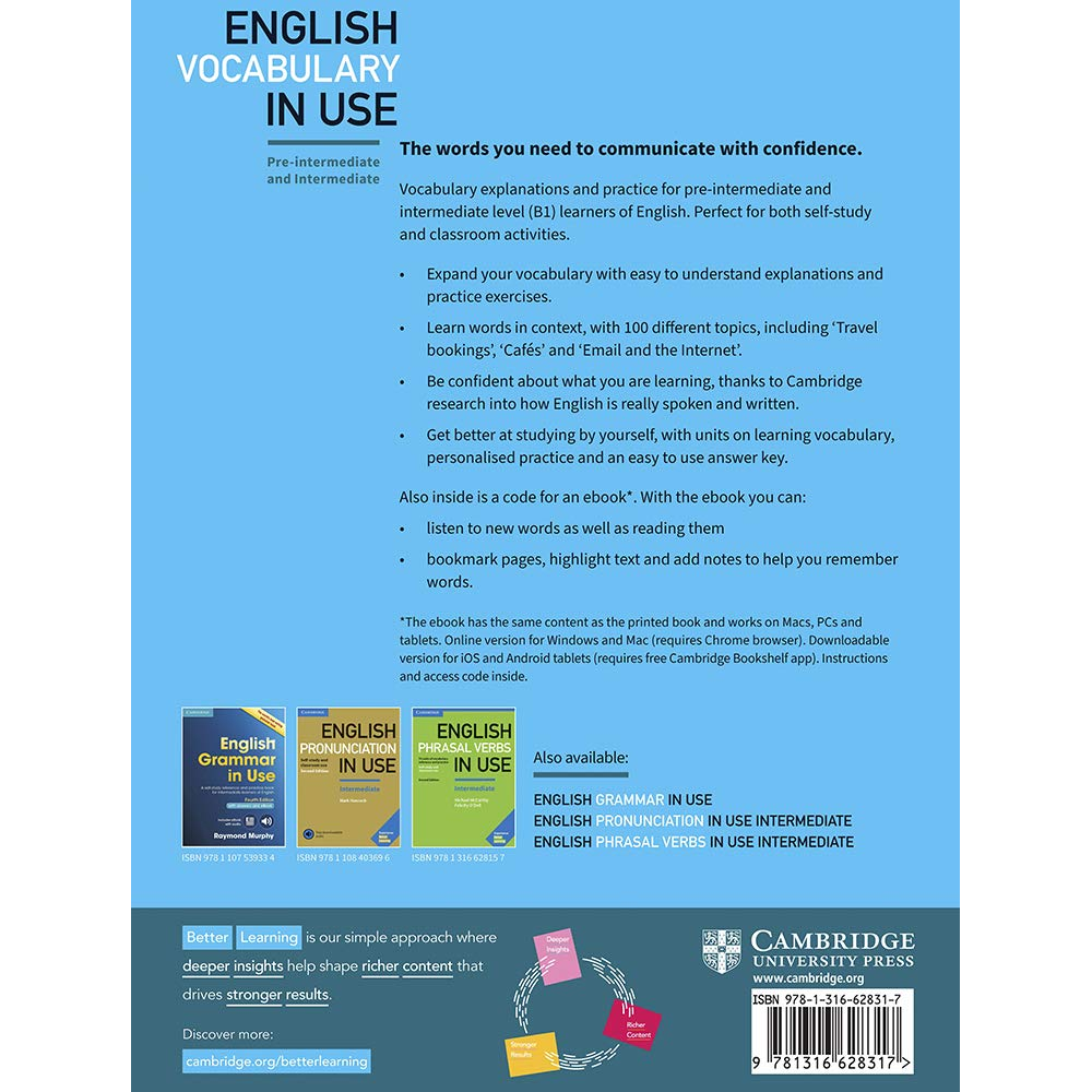 Книга "English Vocabulary in Use. Pre-intermediate and Intermediate. Book with Answers and Enhanced eBook", Redman Stuart - 2