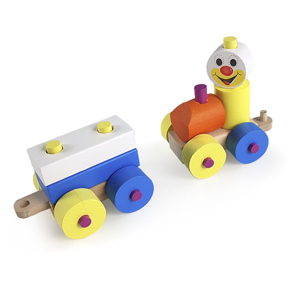 Игрушка развивающая "Поезд М" - 5