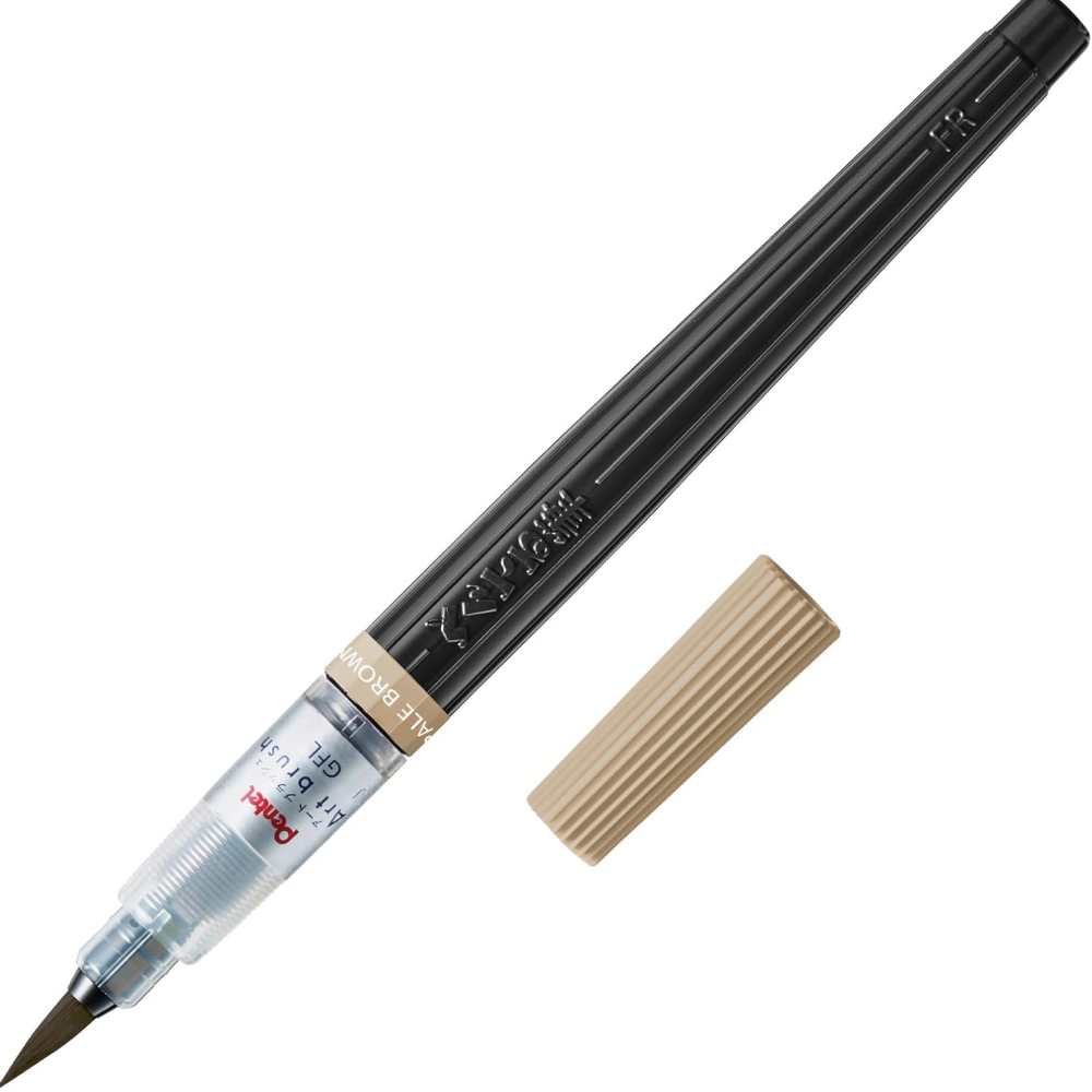 Кисть "Color Brush", светло-коричневый, блистер