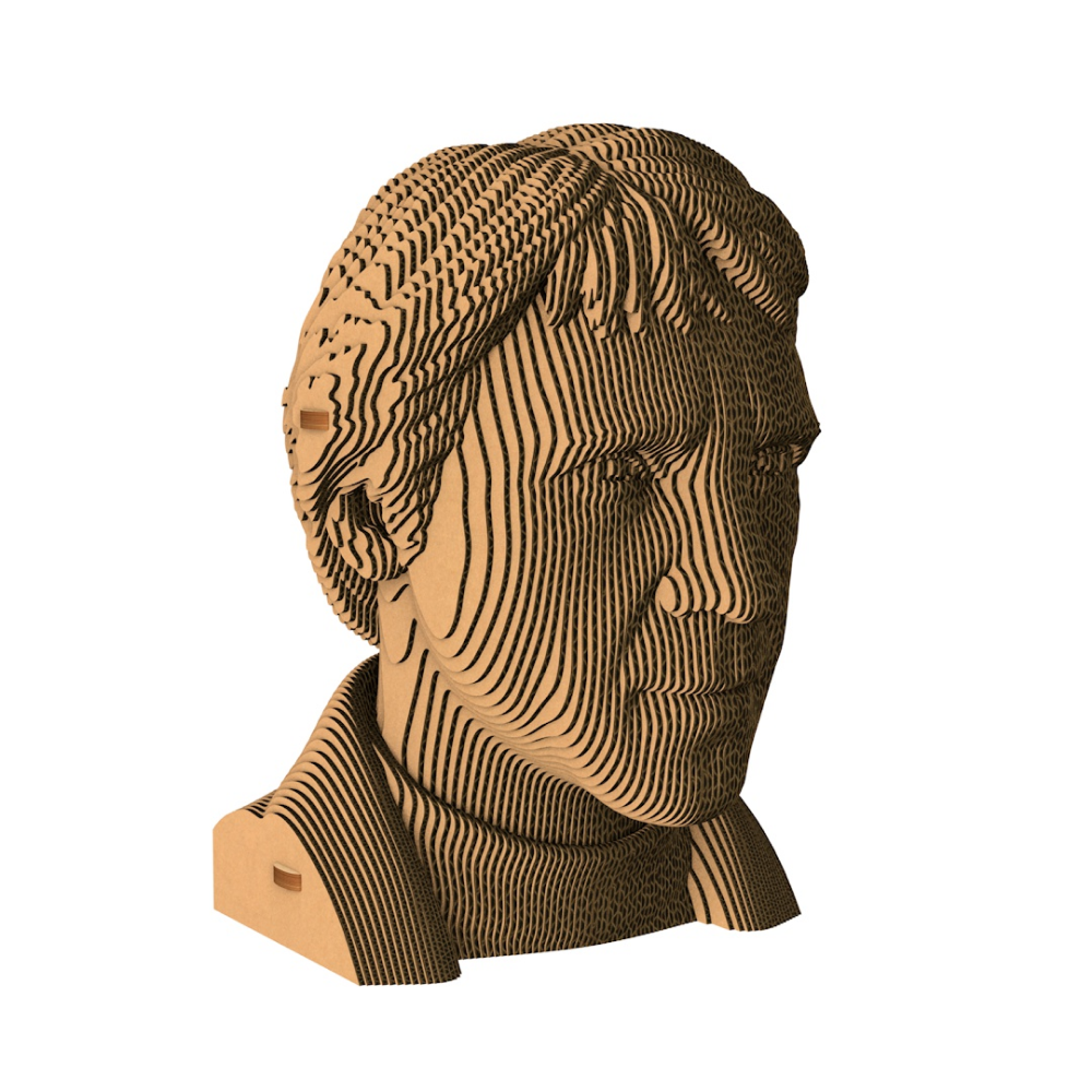 Пазл картонный 3D "Бюст Высоцкий"