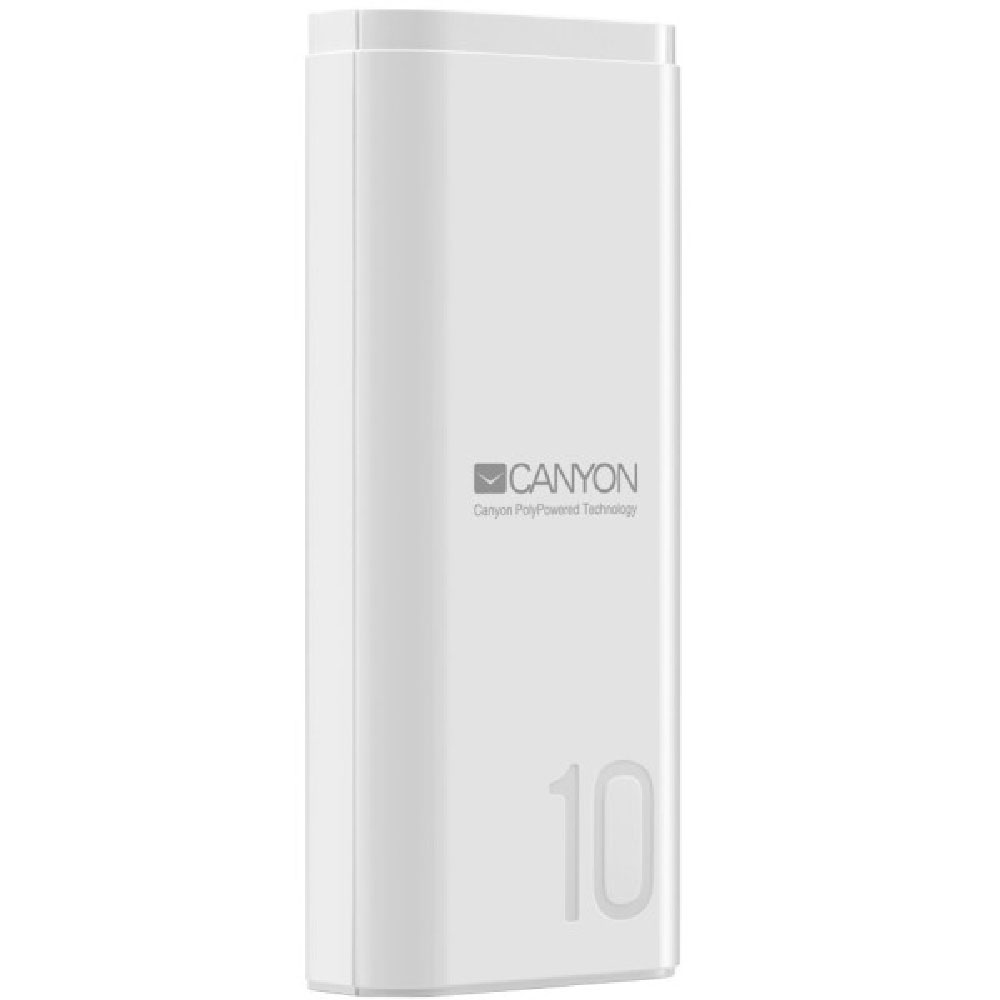 Зарядное устройство Power bank Canyon "PB-103", 10000 mAh, белый