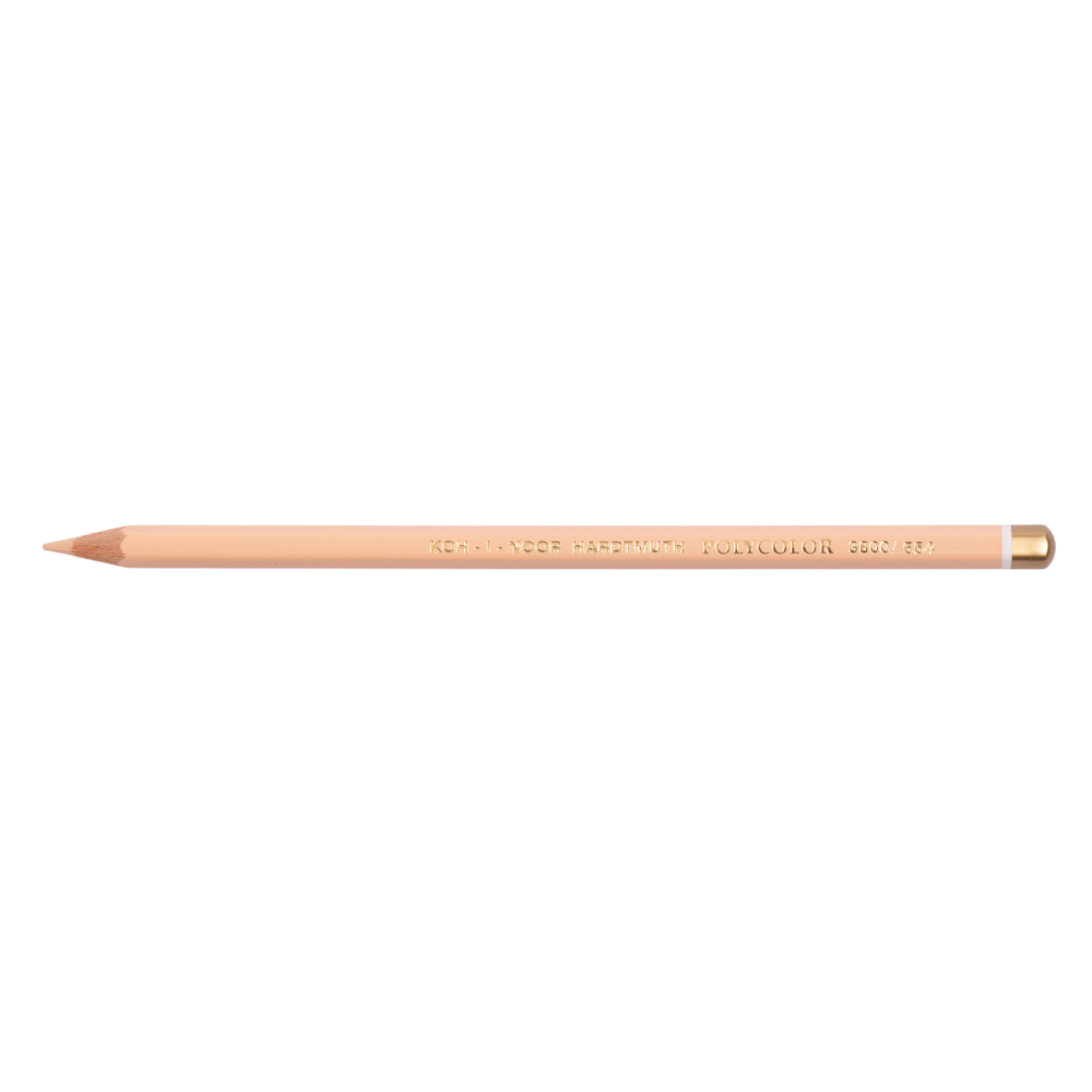 Карандаш цветной Koh-I-Noor "Polycolor 3800", 554 телесный медовый