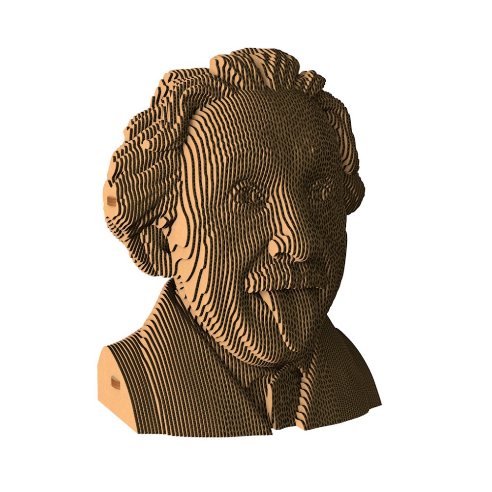 Пазл картонный 3D "Бюст Эйнштейн"