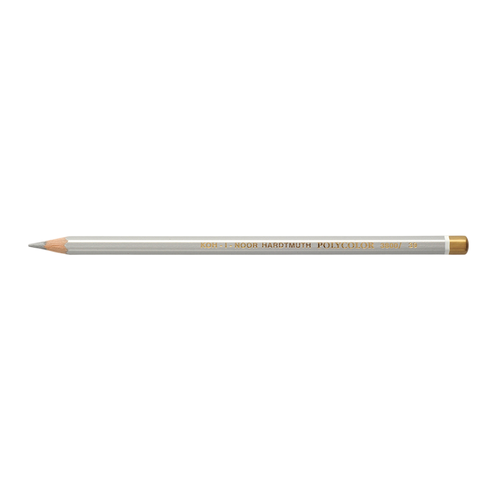 Карандаш цветной Koh-I-Noor "Polycolor 3800", 039 серебряный
