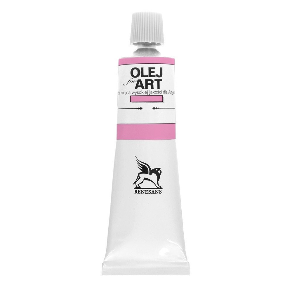 Краски масляные Renesans "Oils for art", 61 розовый светлый, 60 мл, туба