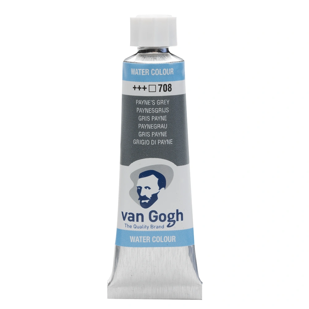 Краски акварельные "Van Gogh", 708 серая пейна,10 мл, туба