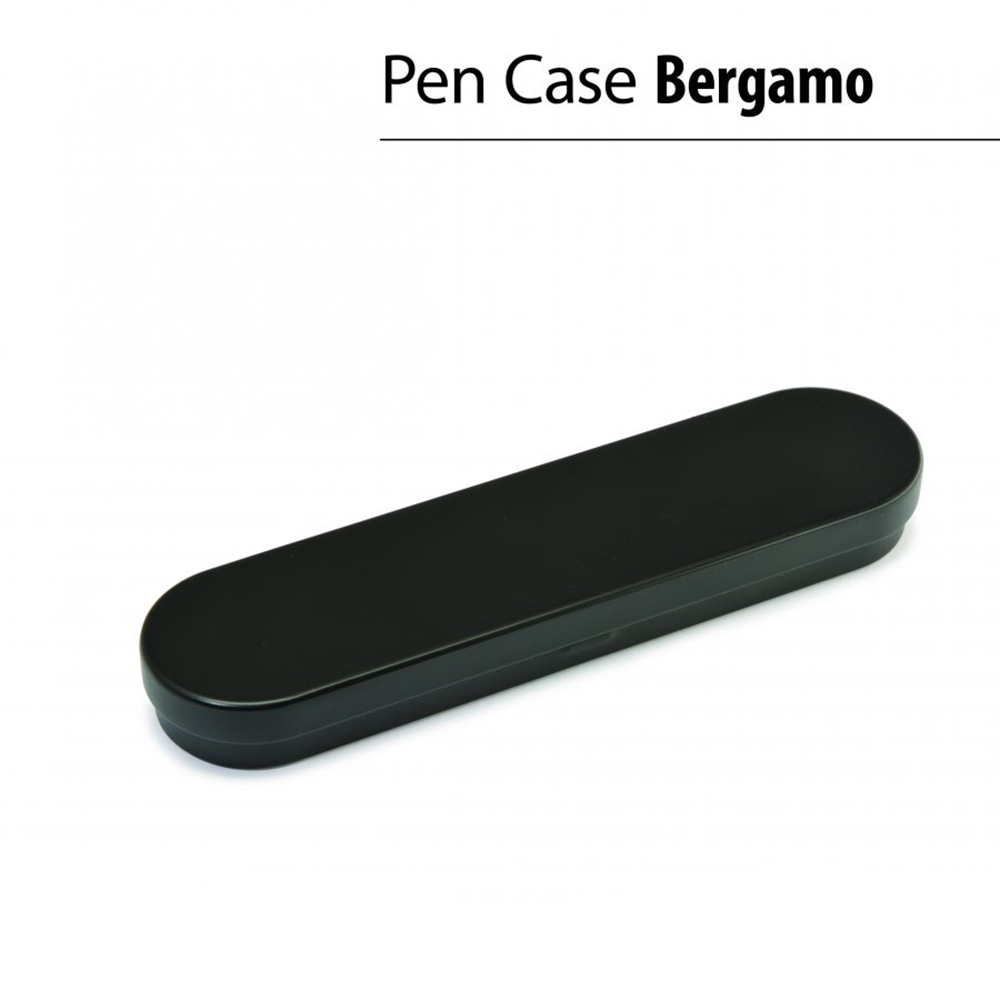 Ручка шариковая автоматическая "Bergamo", 0.7 мм, черный, стерж. синий - 3