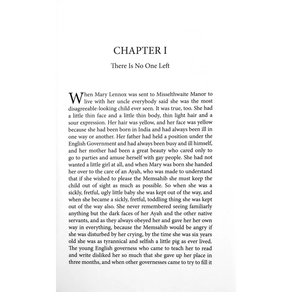 Книга на английском языке "Secret Garden", Frances Hodgson Burnett - 4