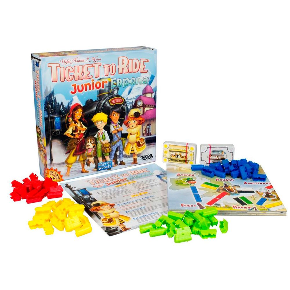 Игра настольная "Ticket to Ride Junior: Европа" - 2