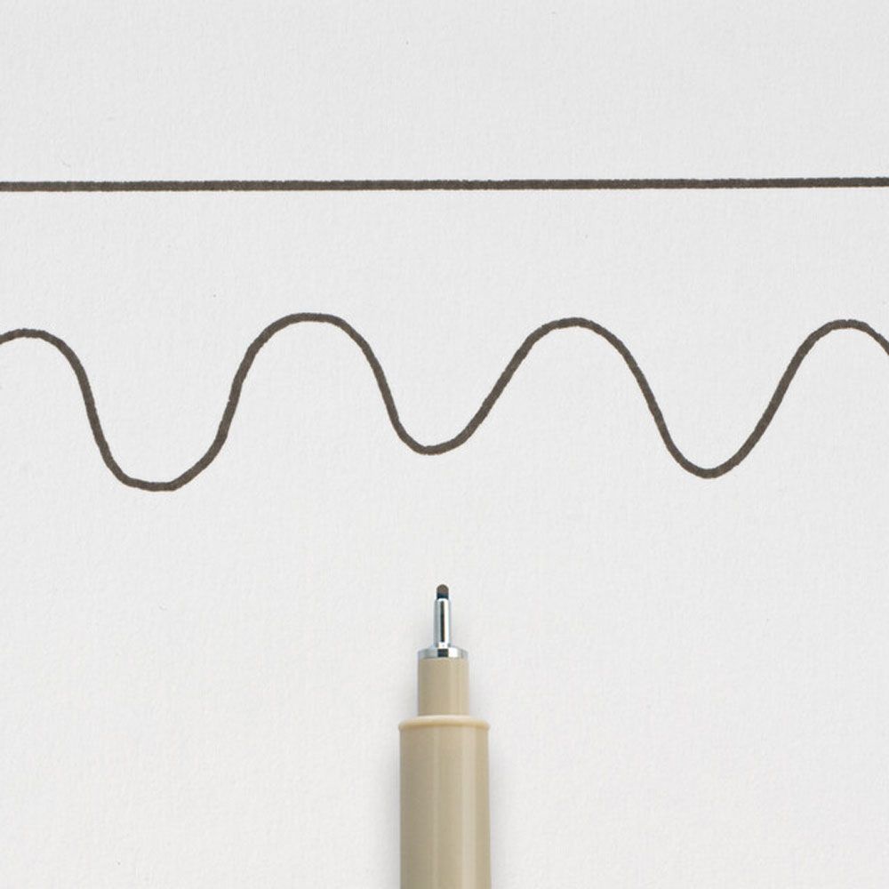 Ручка капиллярная "Pigma Micron", 0.5 мм, черный - 2