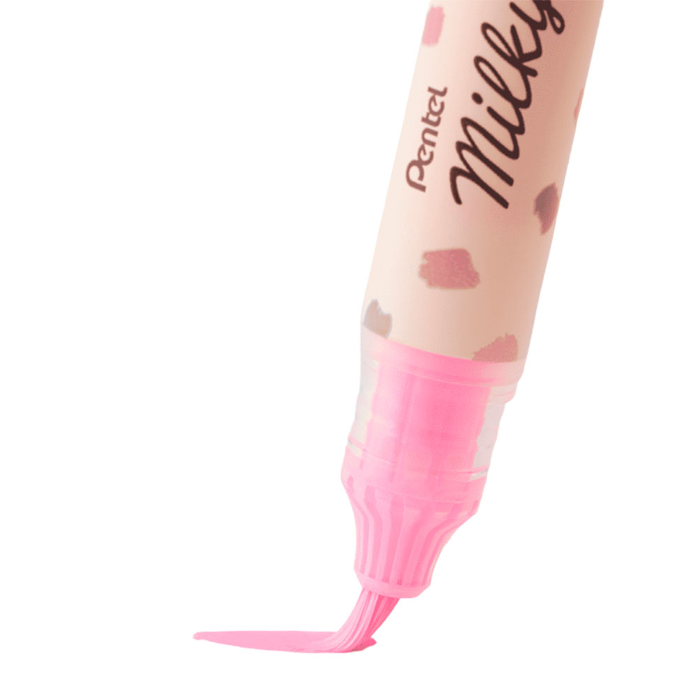 Маркер-кисть "Milky Brush", розовый пастельный - 2