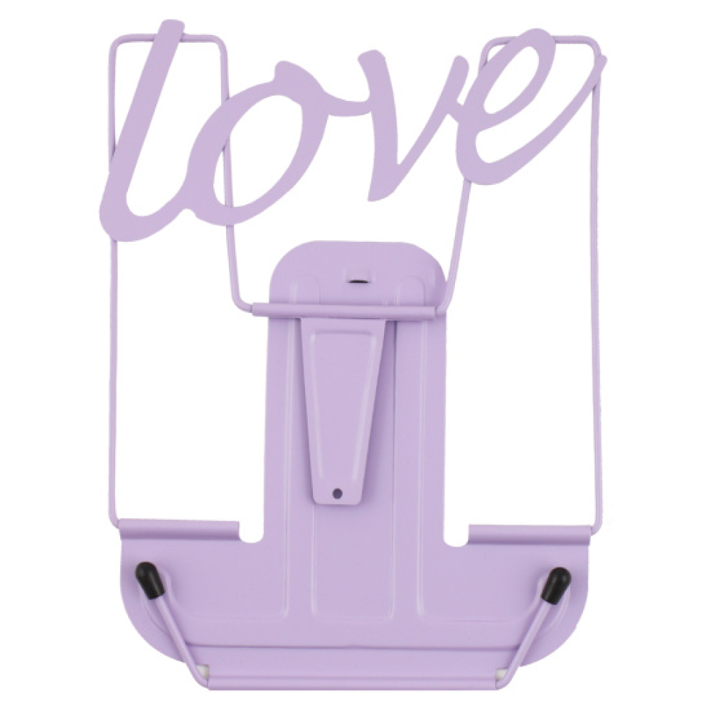Подставка для книг "Love", металл, ассорти - 2