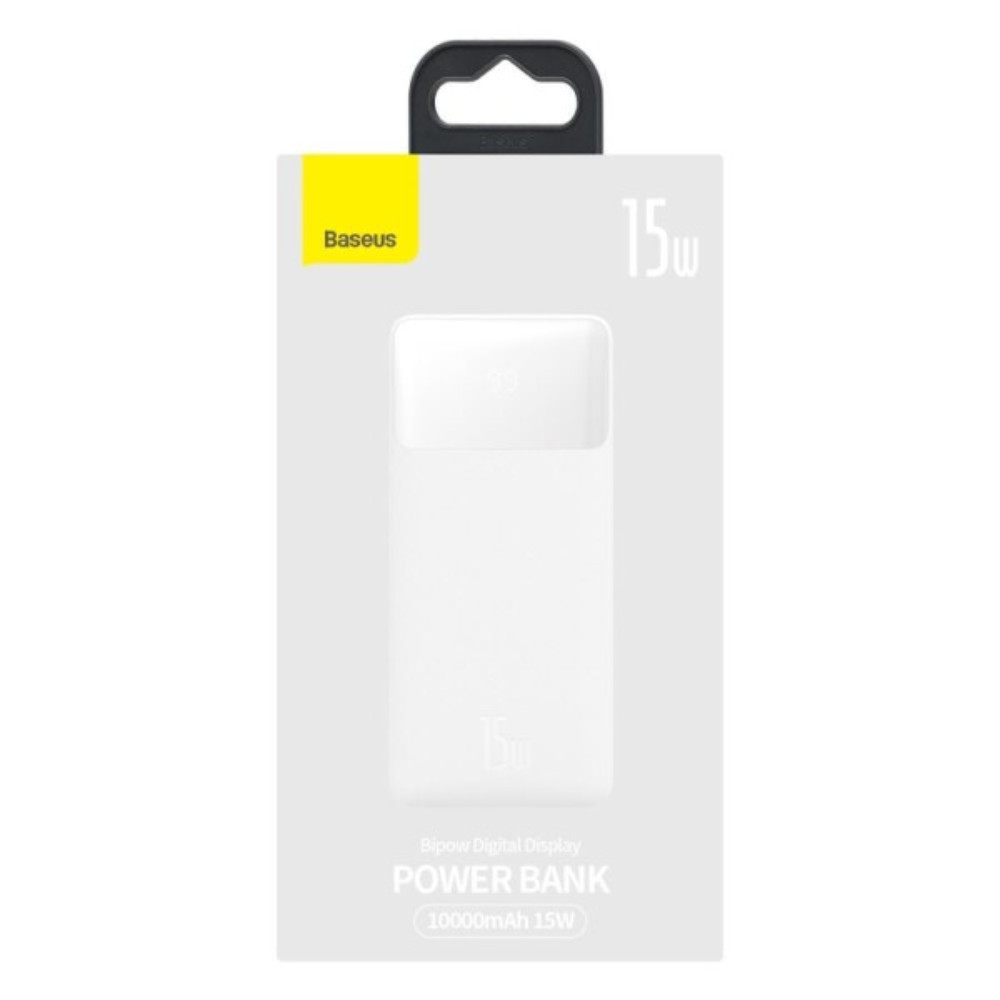 Внешний аккумулятор Baseus "PPBD050002", 10000 mAh, белый - 5