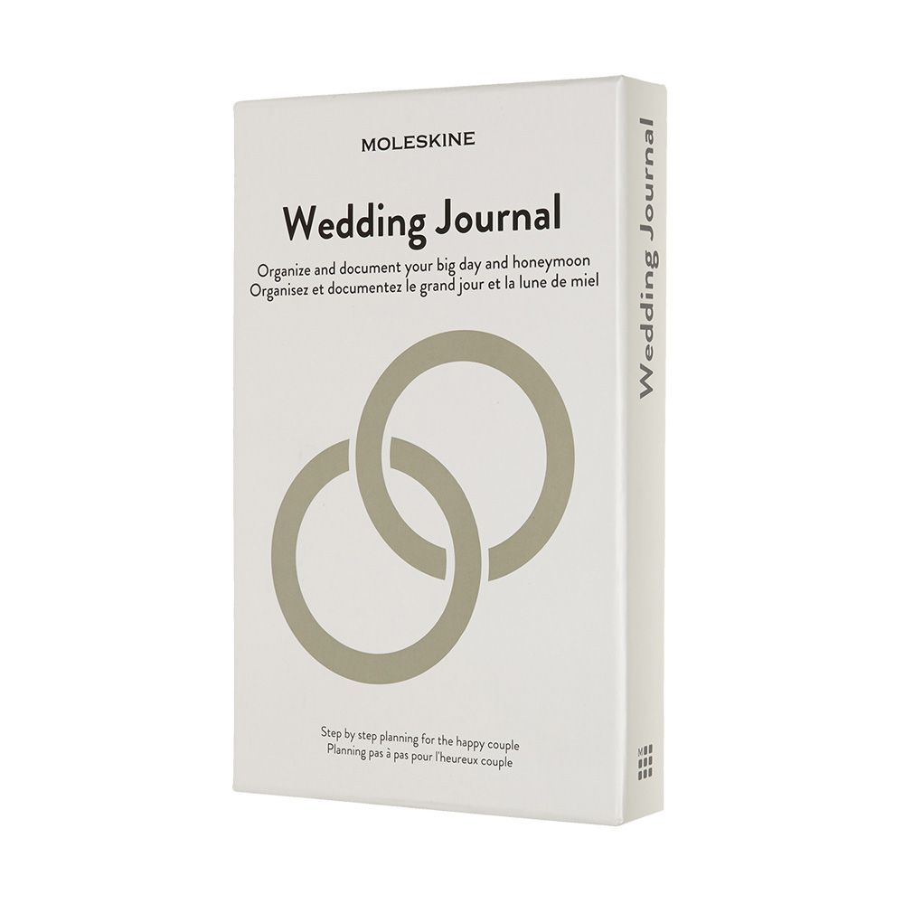 Блокнот "Passion Wedding Large", А5, 200 листов, линейка, светло-серый