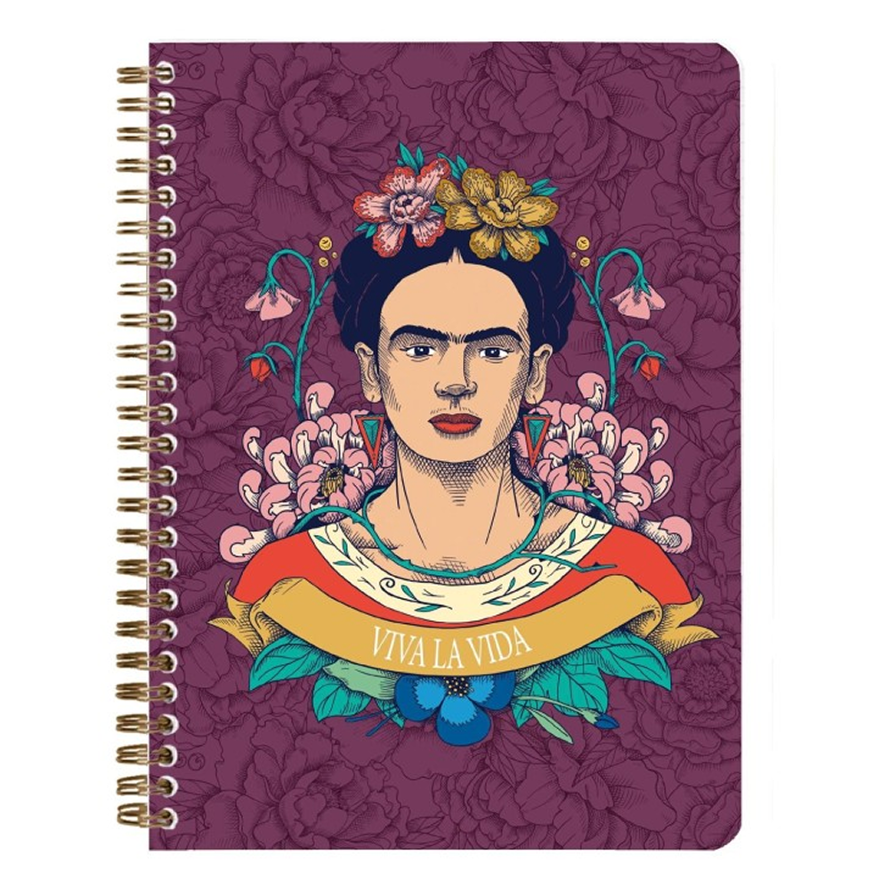 Блокнот "Frida Kahlo", А5, 74 листов, линейка, ассорти - 2