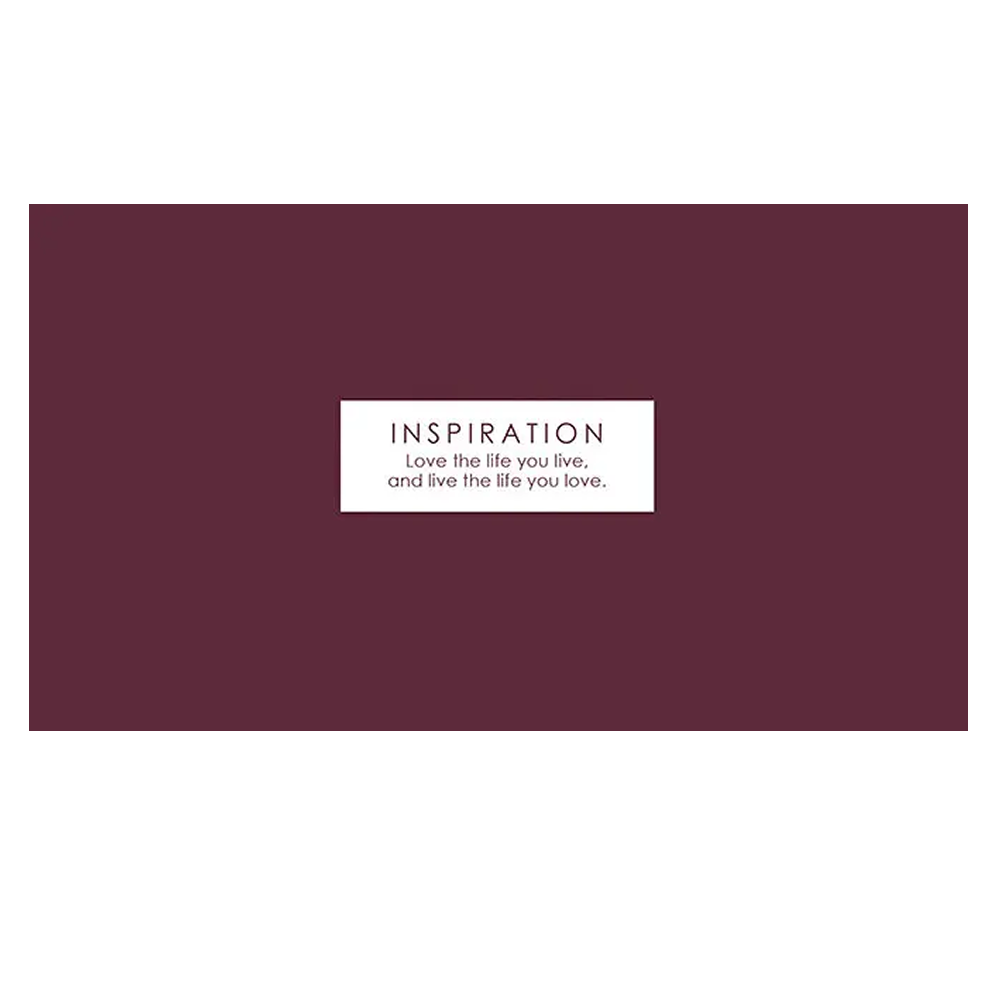 Планинг недатированный "Classic. Maroon", 172x97x8 мм, 64 листа, бордовый - 2