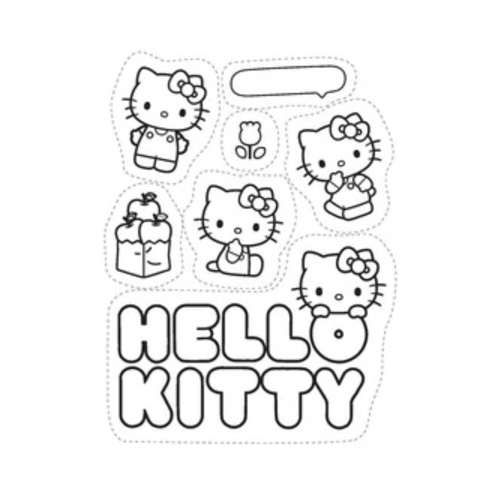 Блокнот "Hello Kitty: стикербук" - 2