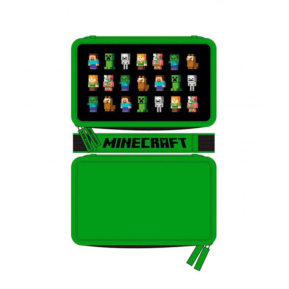 Пенал "Minecraft", 2 отделения - 2