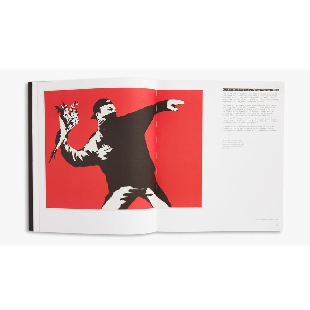 Книга на английском языке "Banksy. The Prints", Roberto Campolucci-Bordi, Paul Coldwell - 2