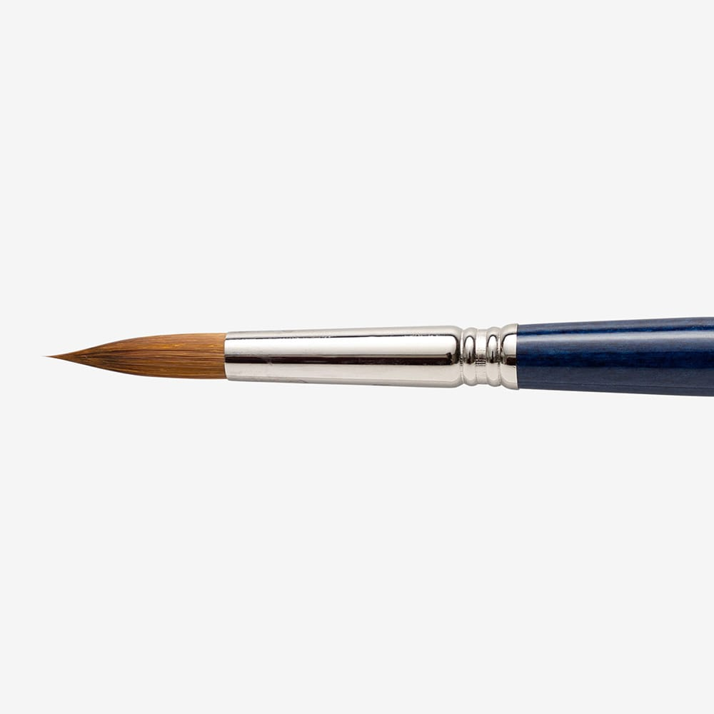 Кисть "Escoda Chronos", микс, круглая, на короткой ручке, № 12 - 2