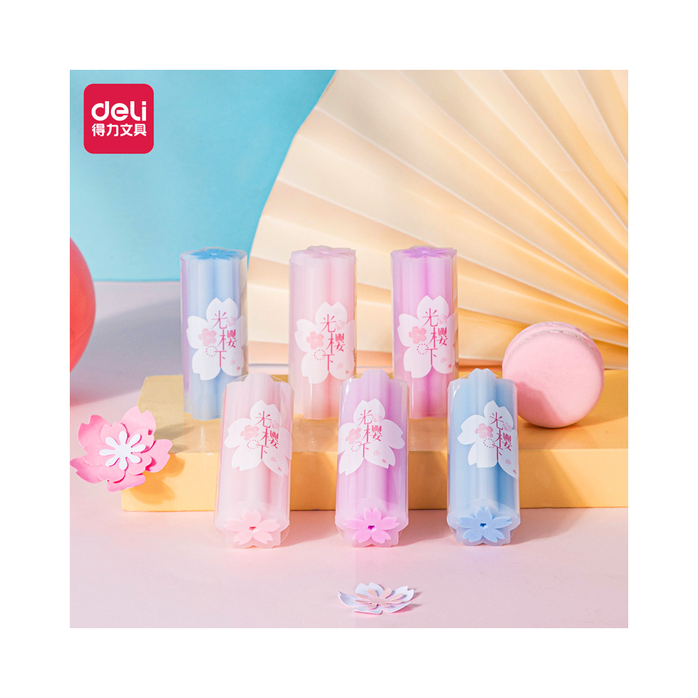 Ластик Deli "Sakura", ассорти - 2