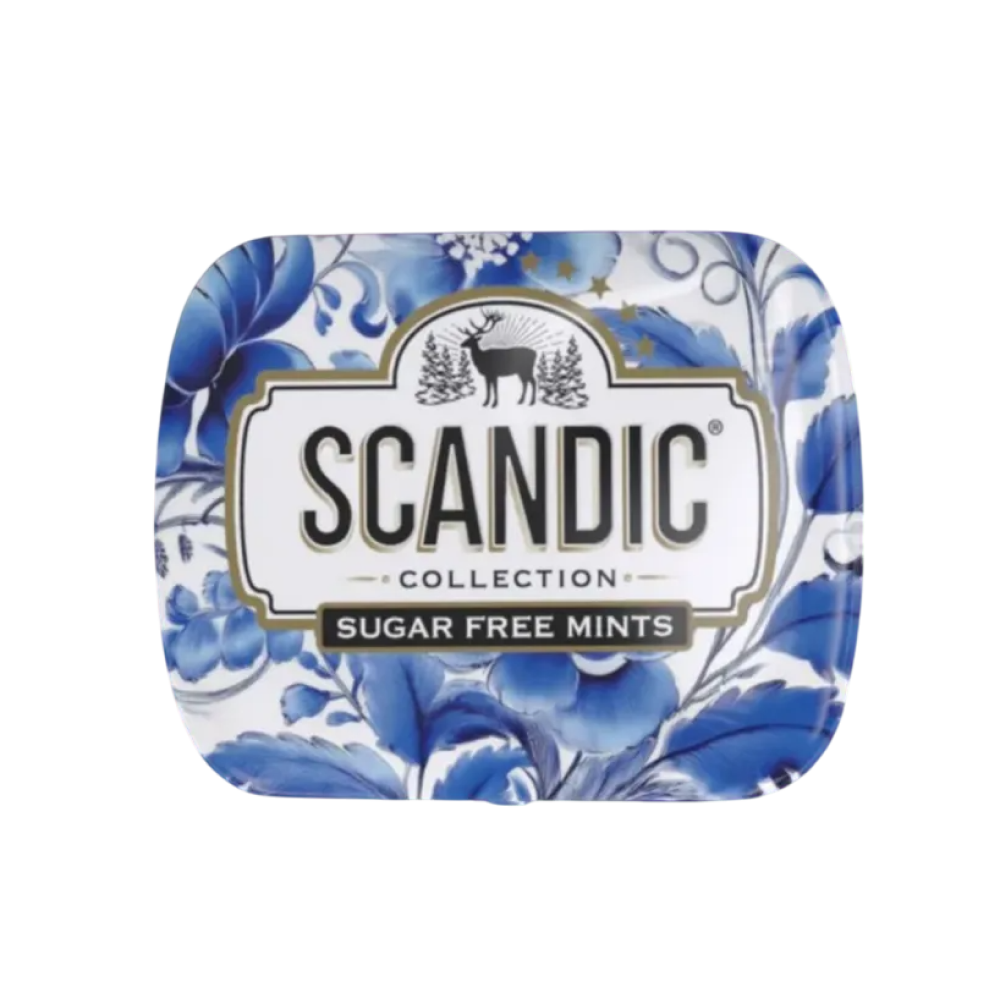 Конфеты "Scandic", 14 г, без сахара, смородина-базилик