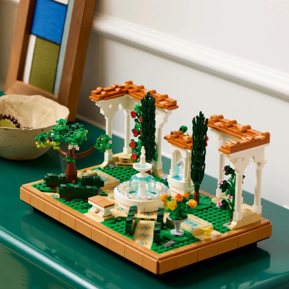 Конструктор "Lego", "Сад с фонтанами" - 5