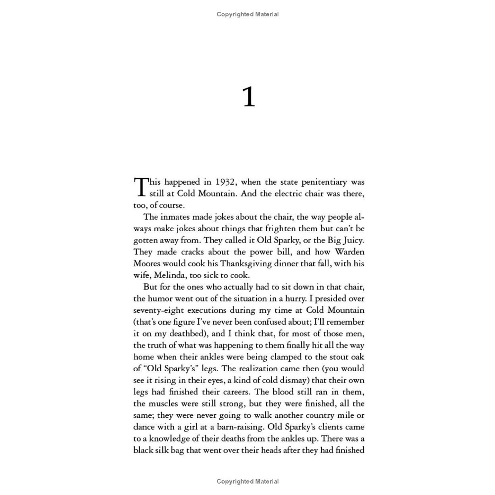 Книга на английском языке "The Green Mile", Stephen King - 13
