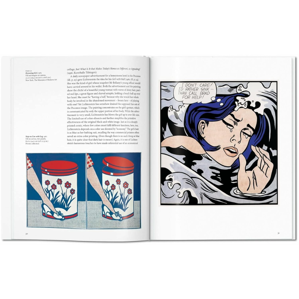 Книга на английском языке "Basic Art. Lichtenstein"  - 5