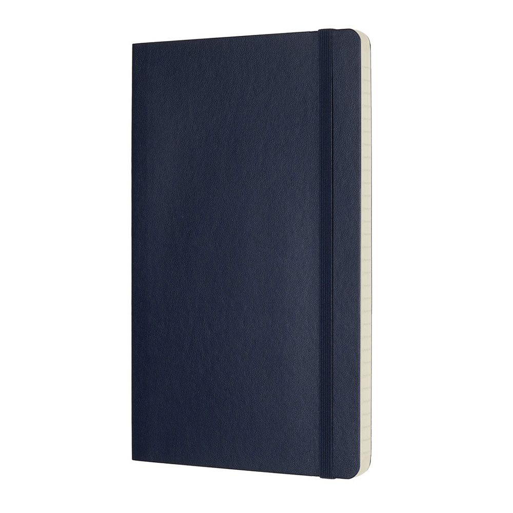Блокнот "Classic Soft Large", А5, 96 листов, линейка, синий сапфир - 2