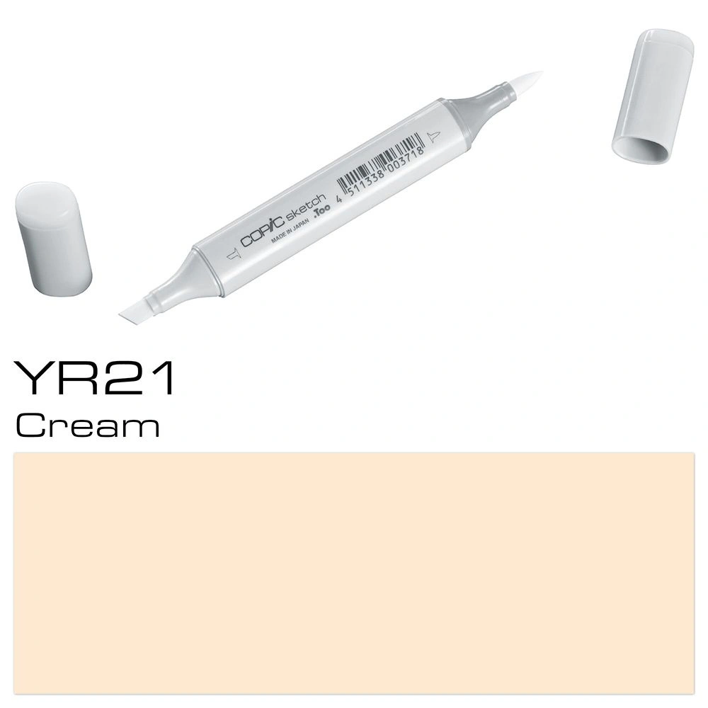 Маркер перманентный "Copic Sketch", YR-21 кремовый