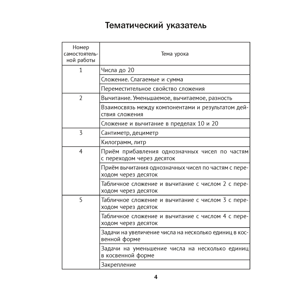 Книга "Математика. 2 класс. Тематические самостоятельные и контрольные работы", Муравьева Г.Л. - 2