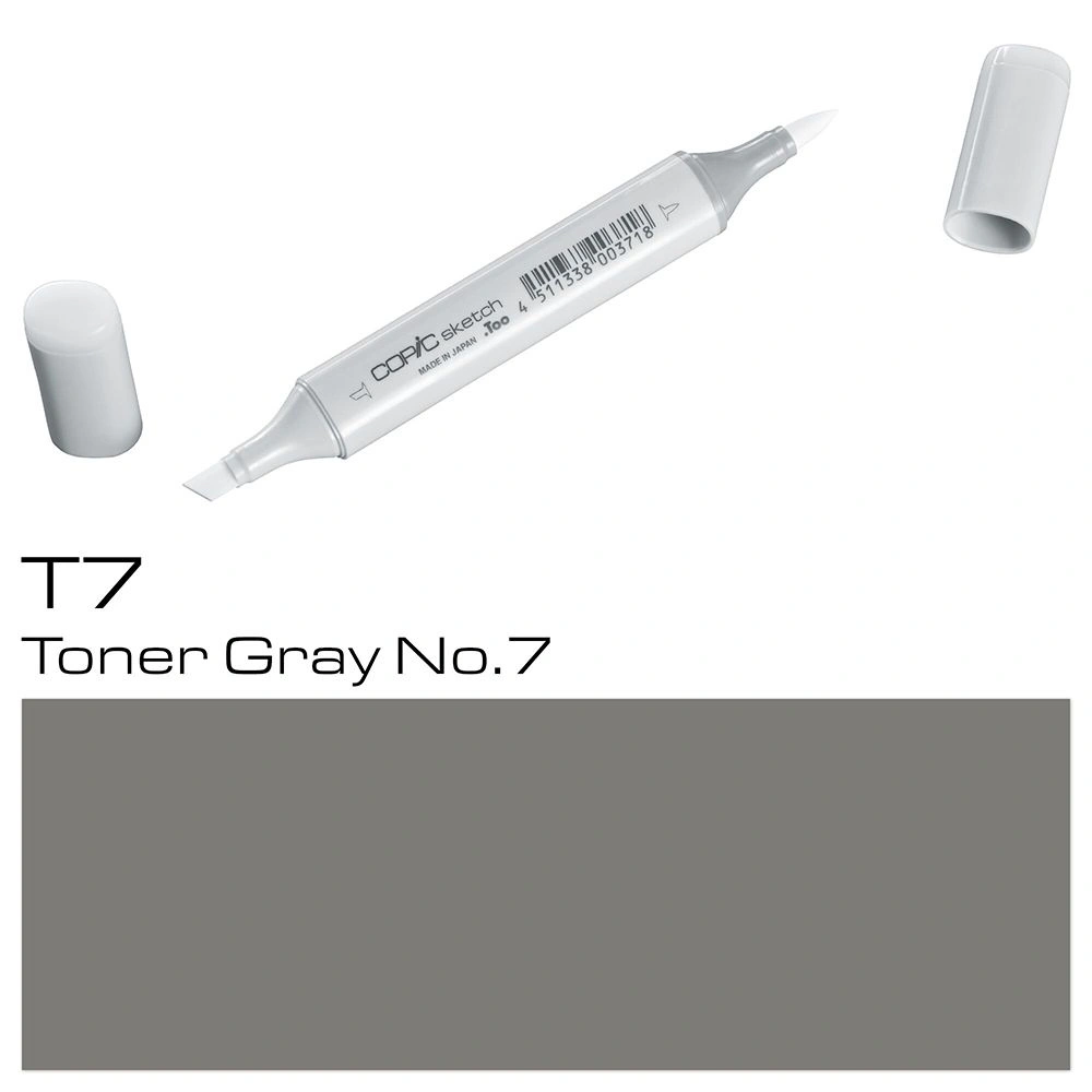 Маркер перманентный "Copic Sketch", T-7 серый №7