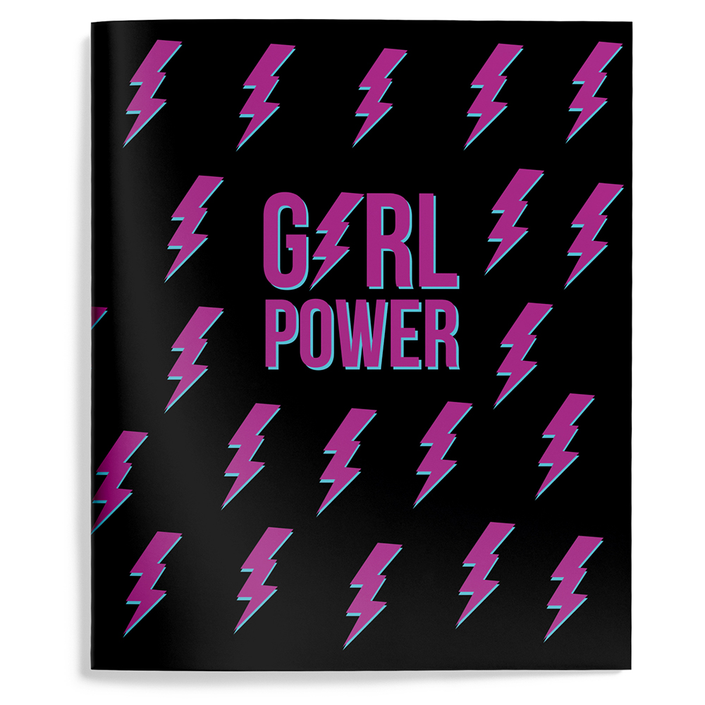 Тетрадь "Girl Power", А5, 48 листов, клетка, ассорти - 2