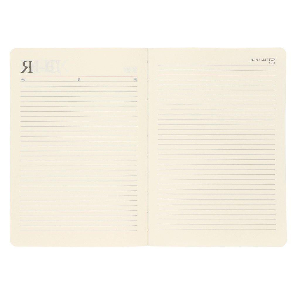 Ежедневник недатированный "FIORENZO Note Book", A5, 168 страниц, бордовый - 10