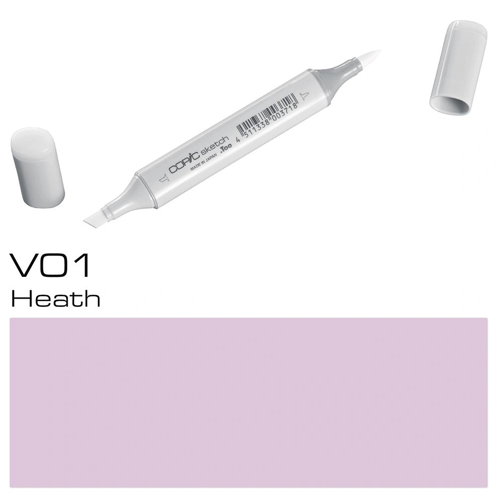Маркер перманентный "Copic Sketch", V-01 вереск