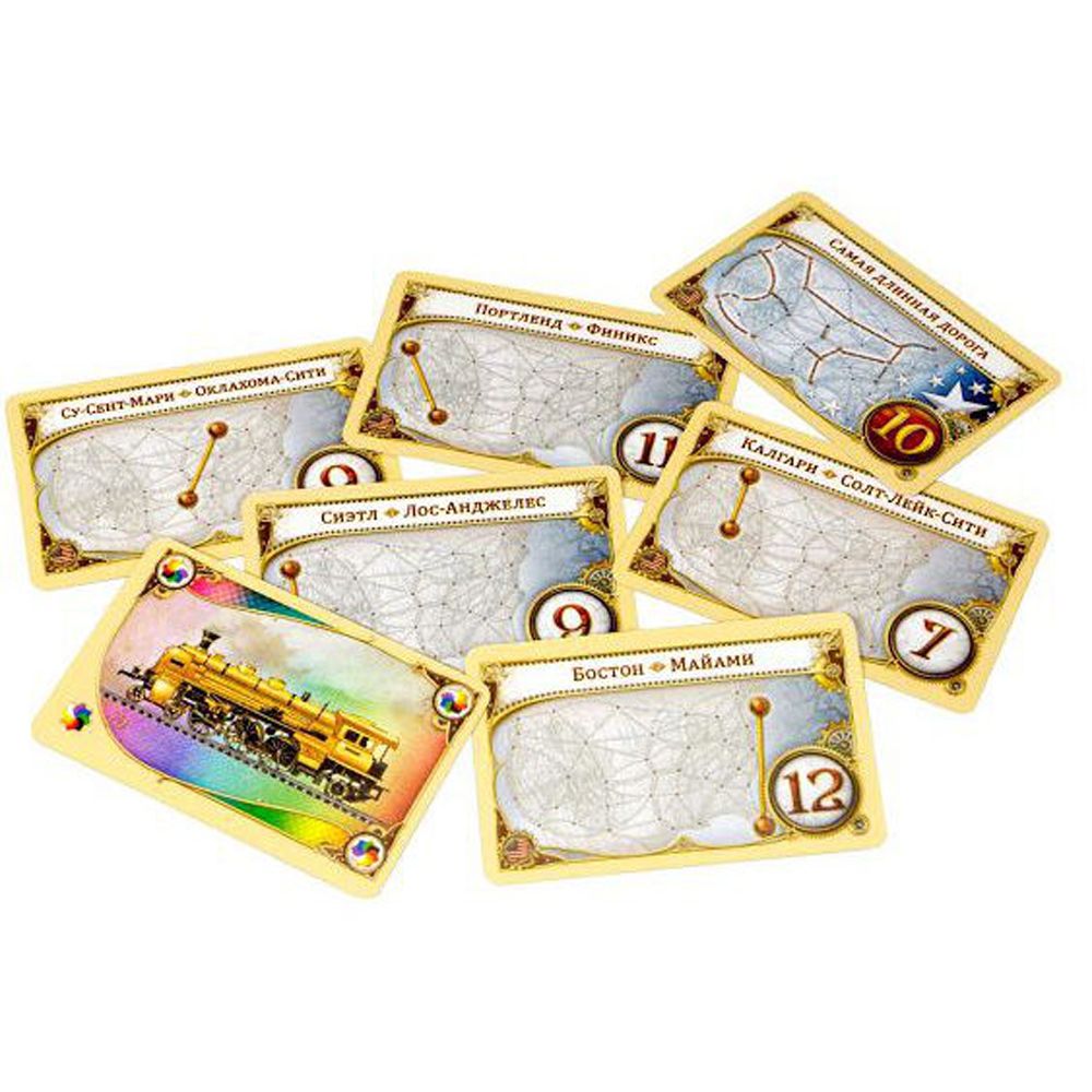 Игра настольная "Ticket to Ride: Америка" - 5