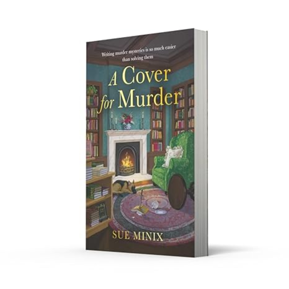 Книга на английском языке "A Cover for Murder", Sue Minix - 2
