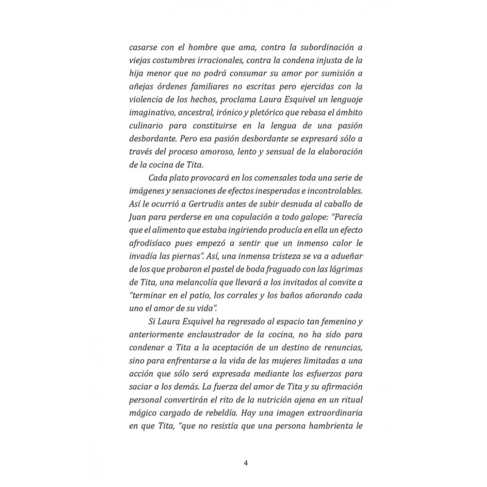 Книга "История любви. Шоколад на крутом кипятке. Como aqua para chocolate" (исп.яз.), Лаура Эскивель - 4