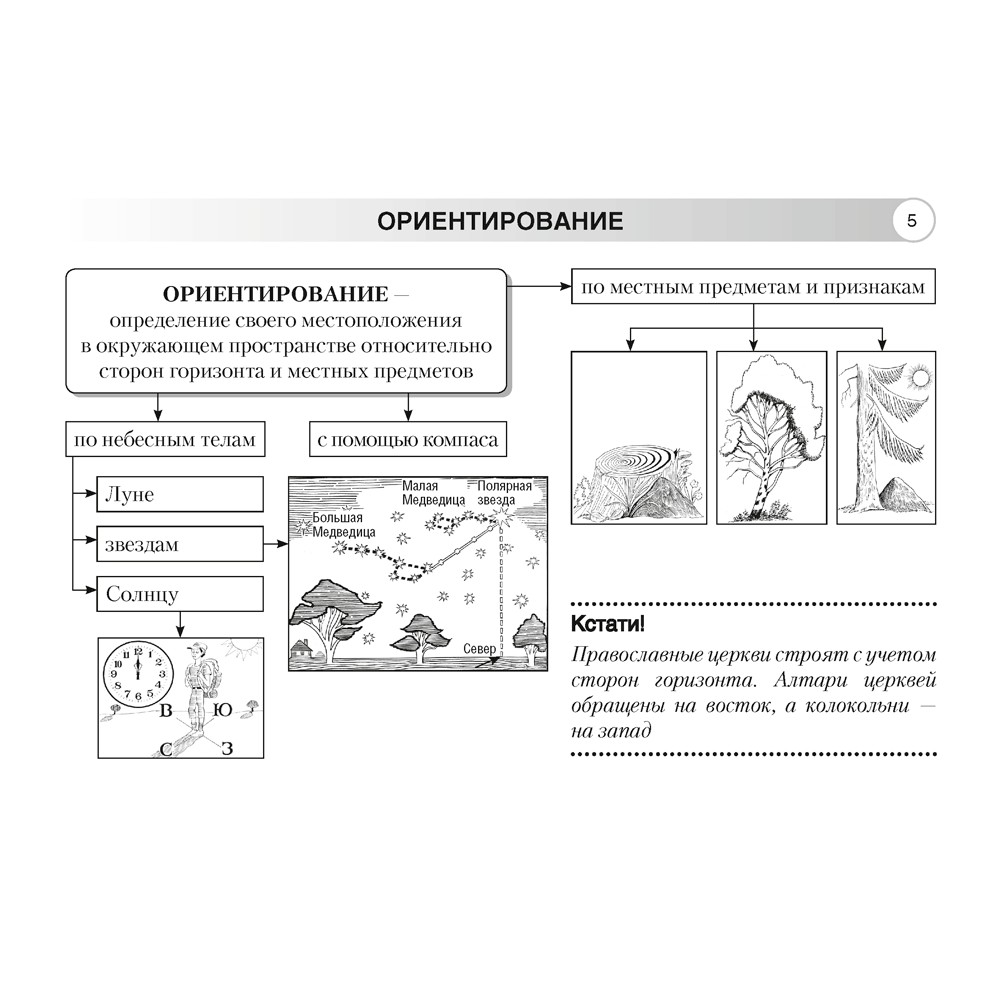 География. 6 класс. Опорные конспекты, схемы и таблицы, Кольмакова Е. Г., Пикулик В. В. - 4