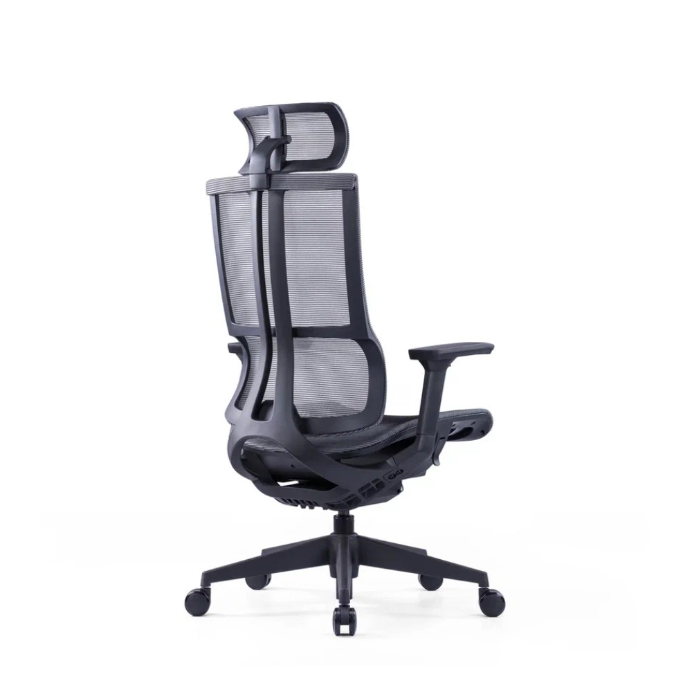 Кресло для руководителя SitZone E-303-001A-P1-BK сетка, черный - 3