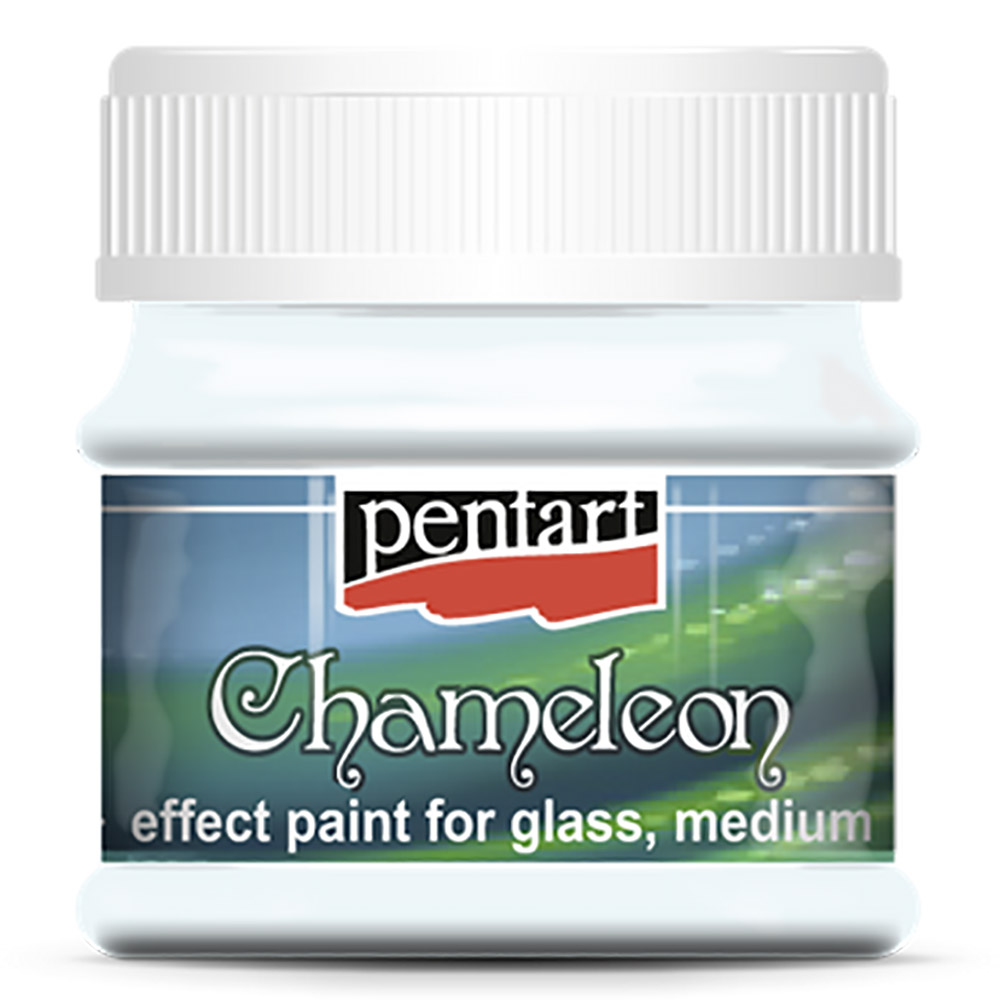 Краски для стекла "Pentart Chameleon", синий, 50 мл